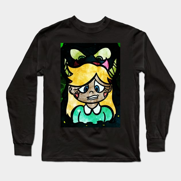 Star vs Toffee Long Sleeve T-Shirt by ScribbleSketchScoo